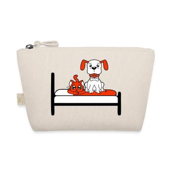 Lit pour chien Chat Deux amis Équipe Chaton 2 Équipage - Trousse biologique - nature - Devant