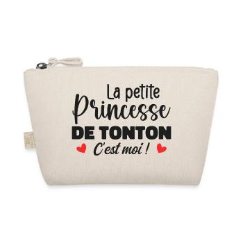La petite princesse de tonton - Trousse biologique - nature - Devant