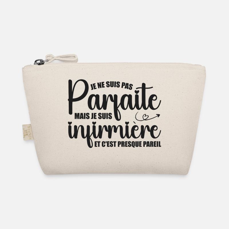 I'm not perfect, I'm a nurse Organic Pouch