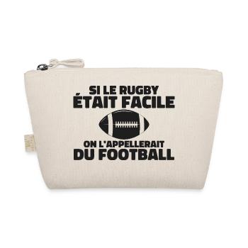Wenn Rugby einfach wäre - Bio-Täschchen - Natur - Vorne