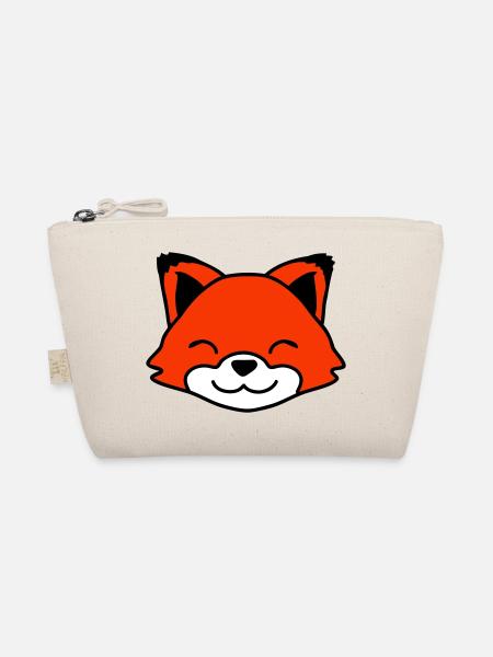 Fox Red Fox Wild Animal Clever Forest Inhabitants - Organic Pouch - nature - Front