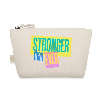Stronger than ever - Bio-Täschchen - Natur - Vorne