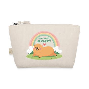 Dont Worry Be Cappy - Organic Pouch - nature - Front