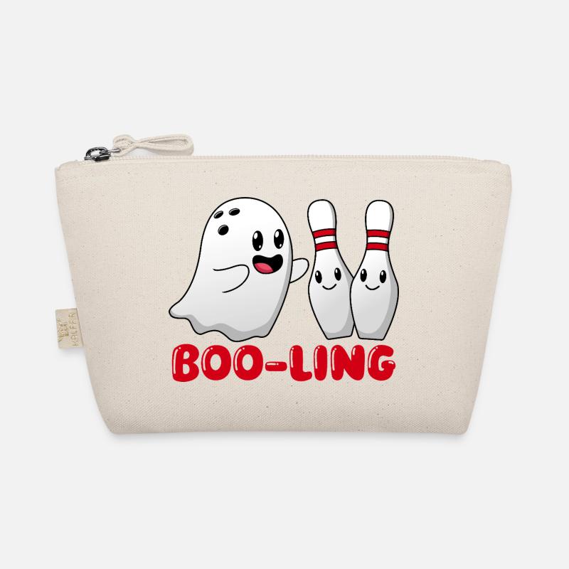 Bowling Ball Pin Bowling Player Halloween Bowling Organic Pouch