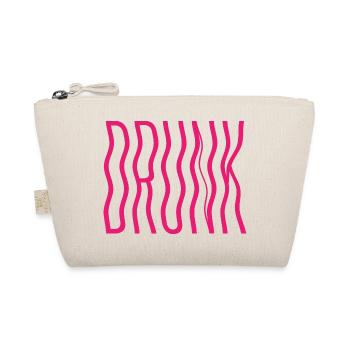 Drunk – Distorted Party Vibe - Organic Pouch - nature - Front