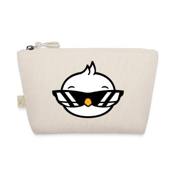 Bird Sunglasses Cool Black Glasses Coolness - Organic Pouch - nature - Front