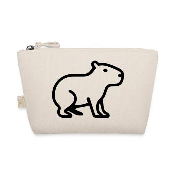Logo minimaliste Capybara - Trousse biologique - nature - Devant