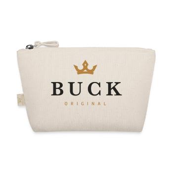 Buck Original Familienlogo - Bio-Täschchen - Natur - Vorne