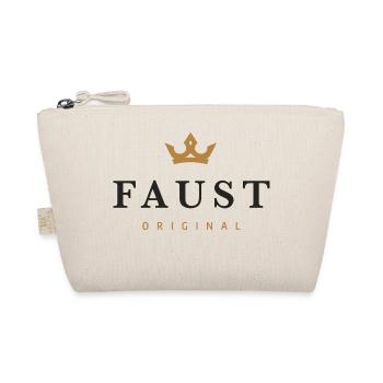 Faust Original Familienlogo - Bio-Täschchen - Natur - Vorne