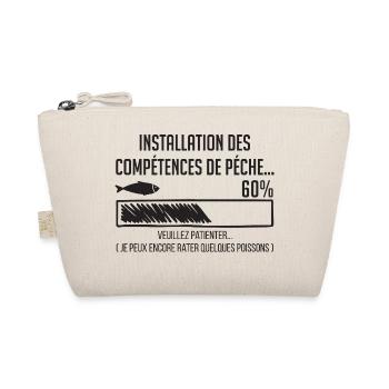 Pêche Humour Barre Progression 60% - Trousse biologique - nature - Devant