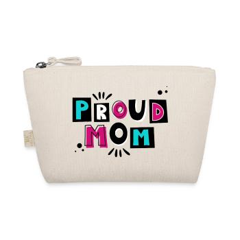 Stolze Mama - Das ideale Geschenk für Mütter - Bio-Täschchen - Natur - Vorne