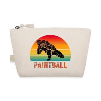 Paintball, Cool Design For Paintball Lovers - Organic Pouch - nature - Front
