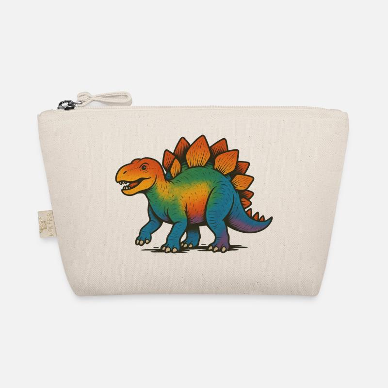 Dinosaur Pride Rainbow Organic Pouch