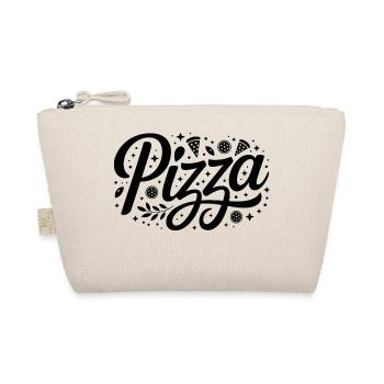 Pizza - Funny Pizza Quote Tshirt - Bio-Täschchen - Natur - Vorne