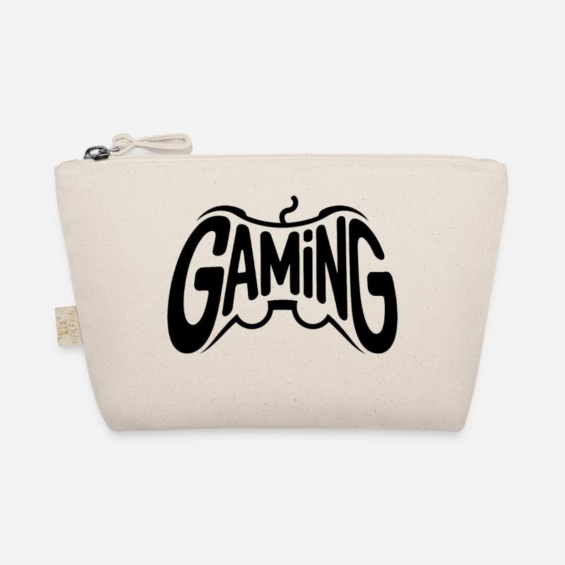 Gaming - Cooles Controller-Logo Bio-Täschchen