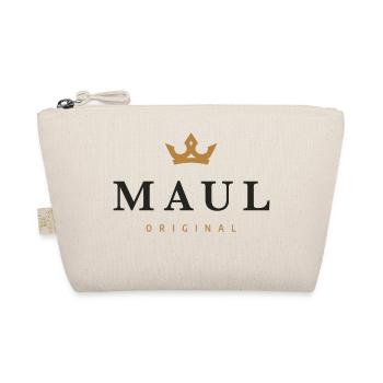 Maul Original Familienlogo - Bio-Täschchen - Natur - Vorne