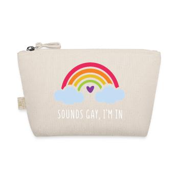 Mois de la fierté LGBT - Ça a l’air gay, je suis dedans - Trousse biologique - nature - Devant