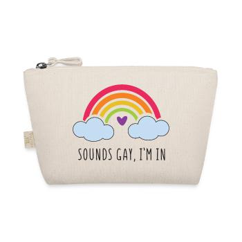 Mois de la fierté LGBT - Ça a l’air gay, je suis dedans - Trousse biologique - nature - Devant