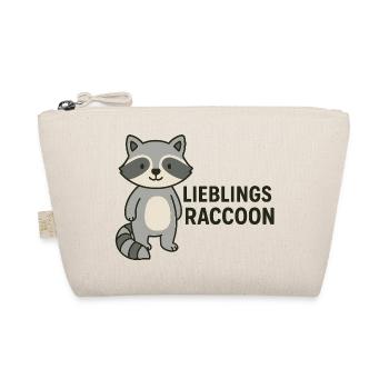 LIEBLINGS RACCOON - Bio-Täschchen - Natur - Vorne
