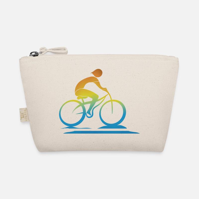 Radfahrer - Bio-Täschchen - Natur