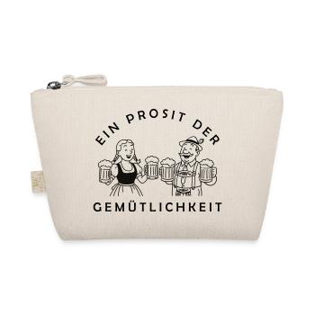 Herr Bier und Frau Bier - Prosit Der Gemütlichkeit - Organic Pouch - nature - Front