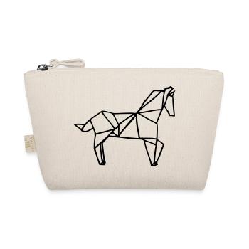 Abstract Color Pattern for Creative Clothing - Organic Pouch - nature - Front