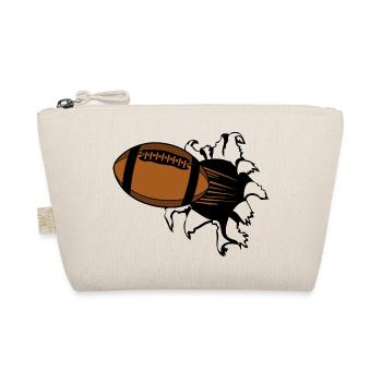 Flying Football Sprint - Organic Pouch - nature - Front
