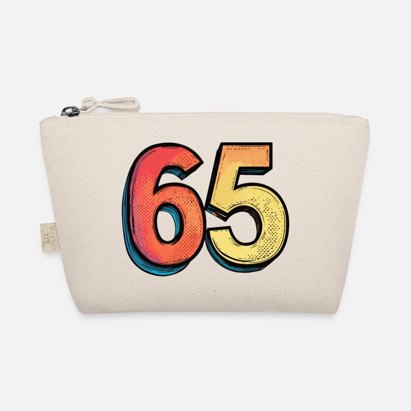 65 Number Comic Organic Pouch