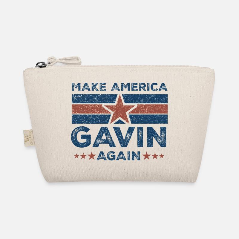 Gavin Make America   - Organic Pouch - nature
