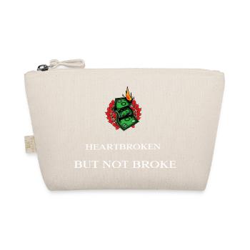 heartbroken_but_not_broke - Organic Pouch - nature - Front
