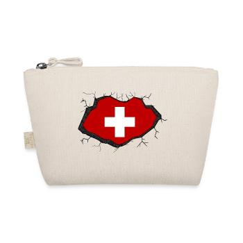Drapeau suisse - Trousse biologique - nature - Devant