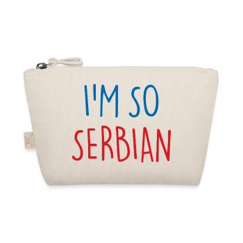 I'm so Serbian Serbia Serbia - Organic Pouch - nature - Front