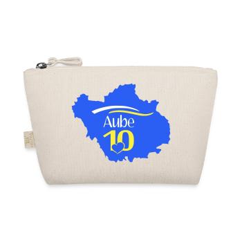 Aube 10 Carte Regionale Coeur - Organic Pouch - nature - Front