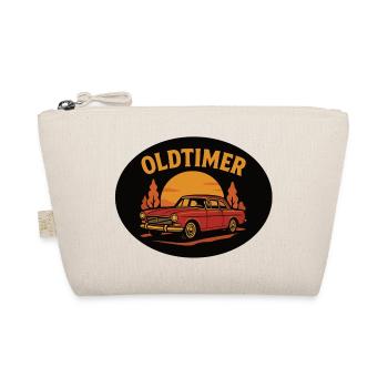 Vintage Car Classic Car Sunset Design - Organic Pouch - nature - Front