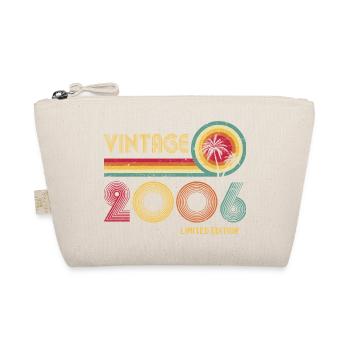 Vintage 2006 Retro Circles - Organic Pouch - nature - Front