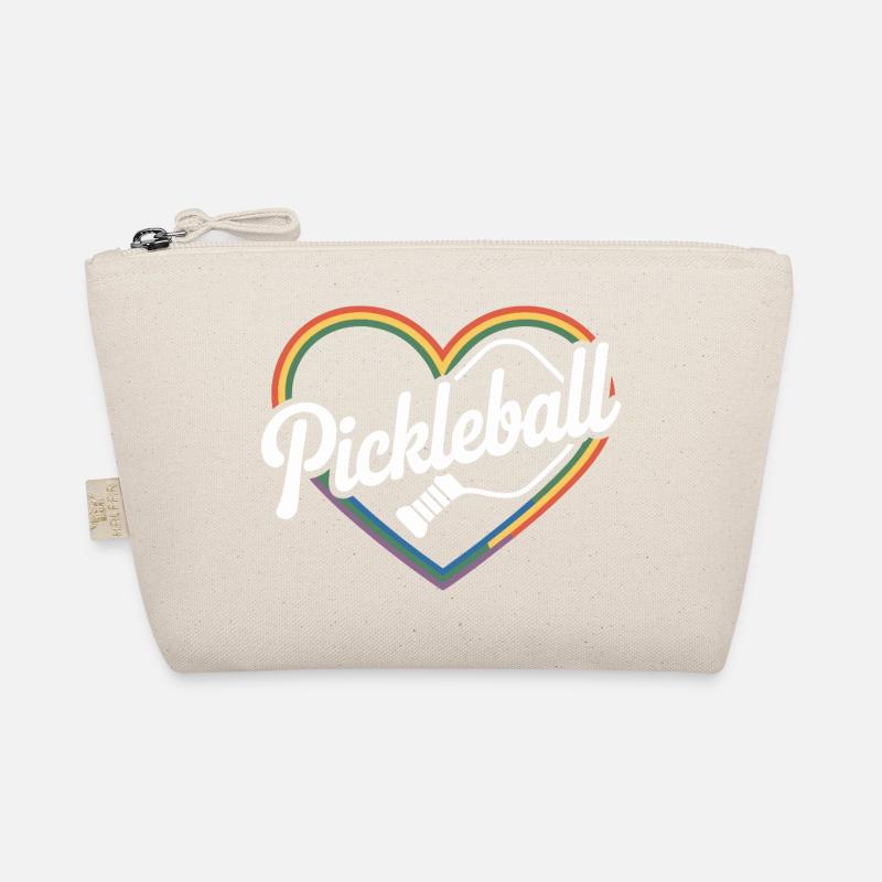 Heart Pickleball Organic Pouch