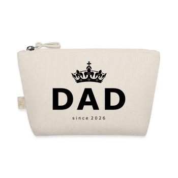 Dad 26 Dad Baby Dad 2026 Father's Day Gift - Organic Pouch - nature - Front