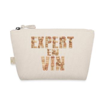 Expert en Vin – Design en bouchons de vin - Organic Pouch - nature - Front