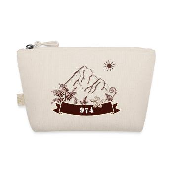 Vintage Mountains 974 Nature - Organic Pouch - nature - Front