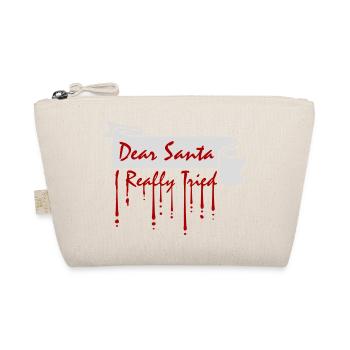 Cher Père Noël, j’ai vraiment essayé l’humour de Noël drôle - Trousse biologique - nature - Devant