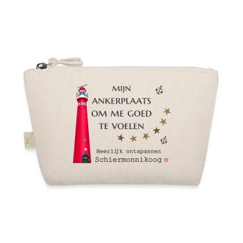 My anchorage Schiermonnikoog, hand drawing - Organic Pouch - nature - Front