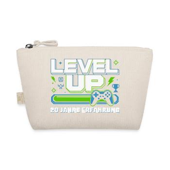 Level Up 20 years of experience - Organic Pouch - nature - Front