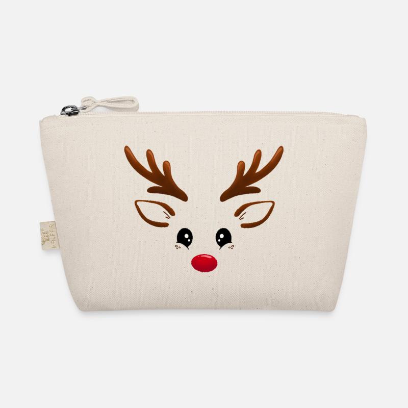 Rudolph Reindeer Organic Pouch