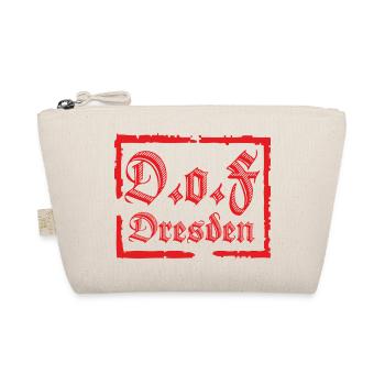 D.o.F Dresden Fraktur - Bio-Täschchen - Natur - Vorne