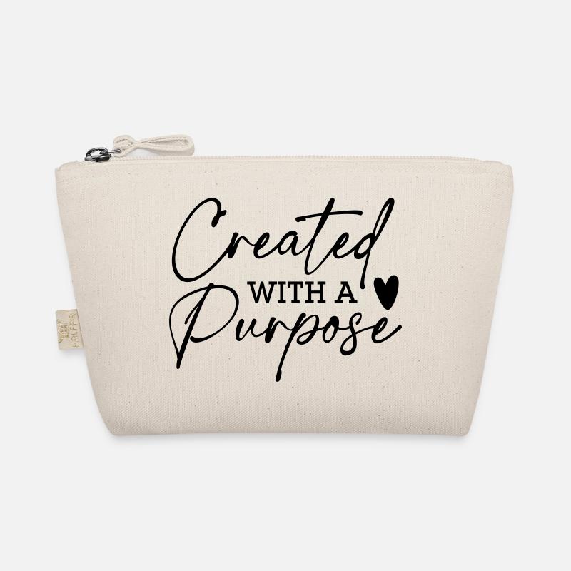 Createtd with a Purpose - Bio-Täschchen - Natur