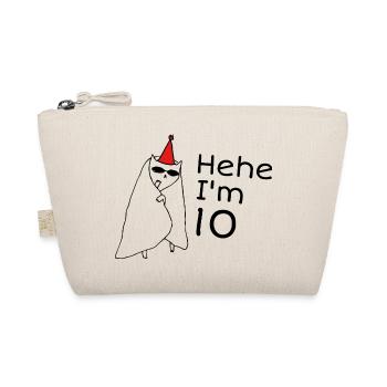 10 ans anniversaire - Cadeau 10e anniversaire - Trousse biologique - nature - Devant
