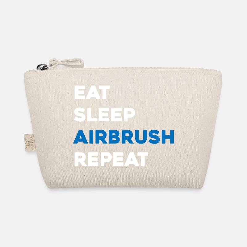 Eat, Sleep Airbrush Repeat – Scale Model Builder Bio-Täschchen