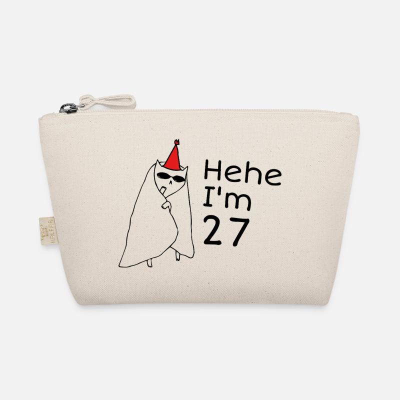 27 Years Anniversary - 27th Anniversary Gift Organic Pouch