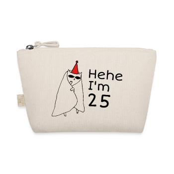 25 ans anniversaire - Cadeau 25e anniversaire - Trousse biologique - nature - Devant