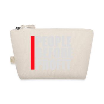 Logo de l’activisme People Before Profit Justice - Trousse biologique - nature - Devant